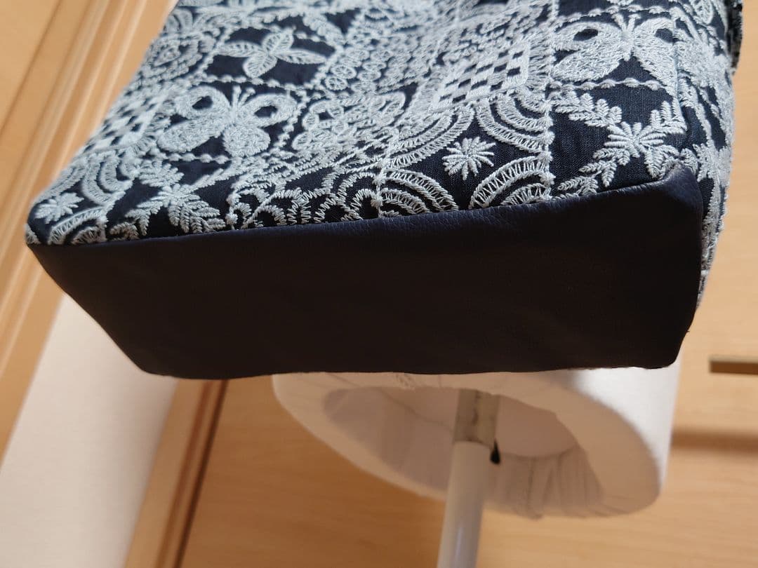 forest tile navy ミナペルホネン トートバッグ