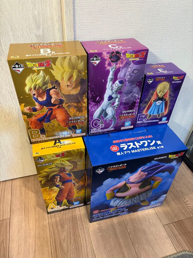 【バラ売要検討】一番くじ ドラゴンボール MASTERLIS 5体