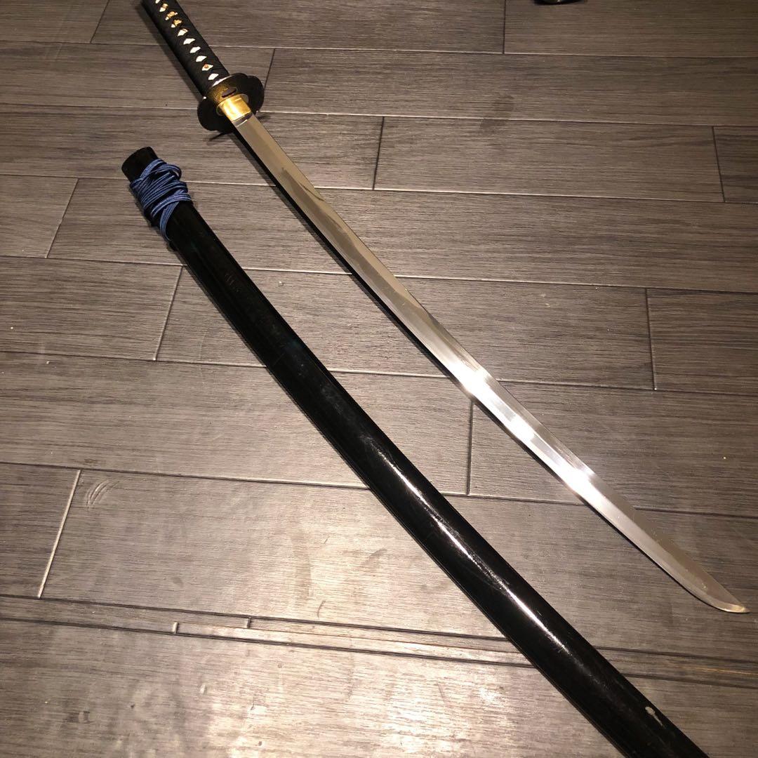 高級模造刀　青紺拵え　居合刀