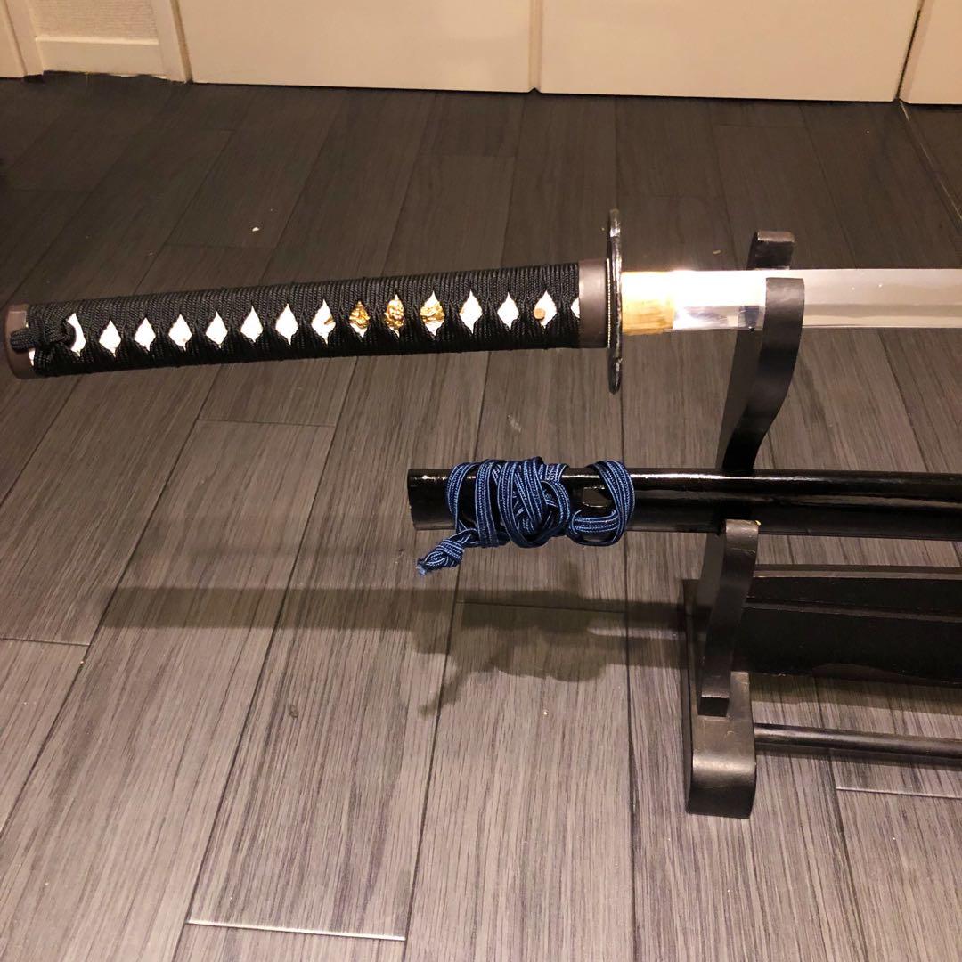 高級模造刀　青紺拵え　居合刀