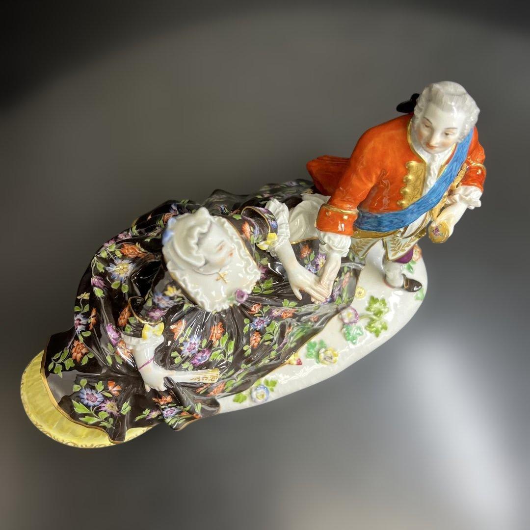 専用マイセン　アウグストⅢ世とマリア　東Y8-0130☆2Fトトコニ