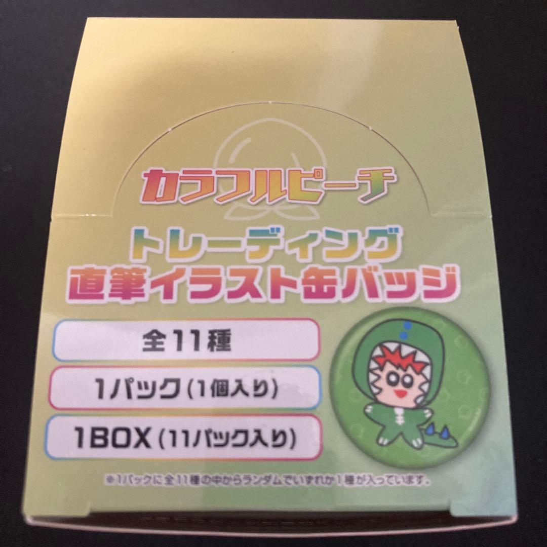 カラフルピーチ　直筆イラスト缶バッジ　1BOX(全11種セット)　全員集合