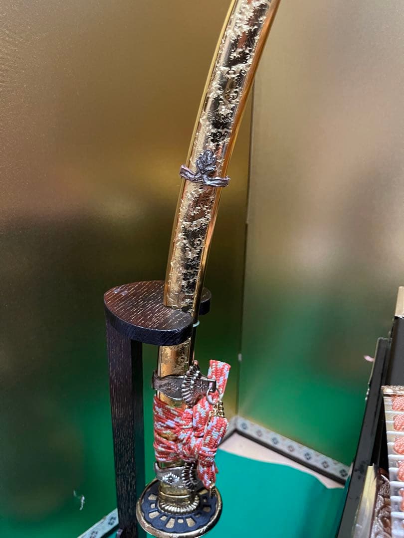 アンティーク　鎌倉秀月　五月人形 鎧兜武者 秀月 金箔押大鎧