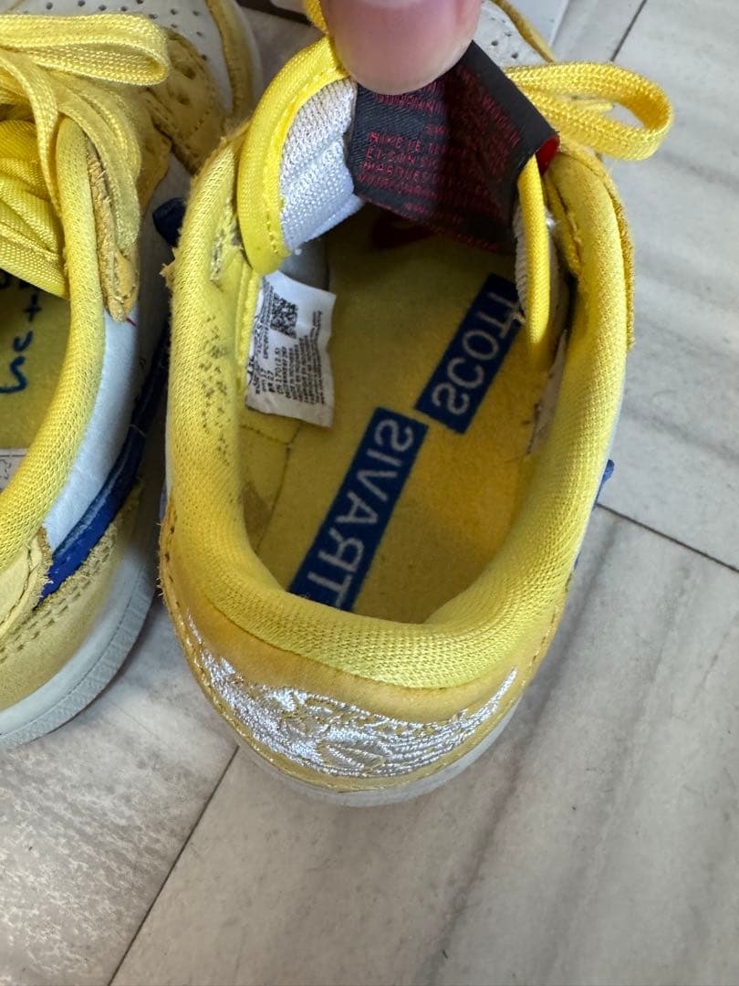 Travis Scott×Nike Air Jordan 1Low Canary