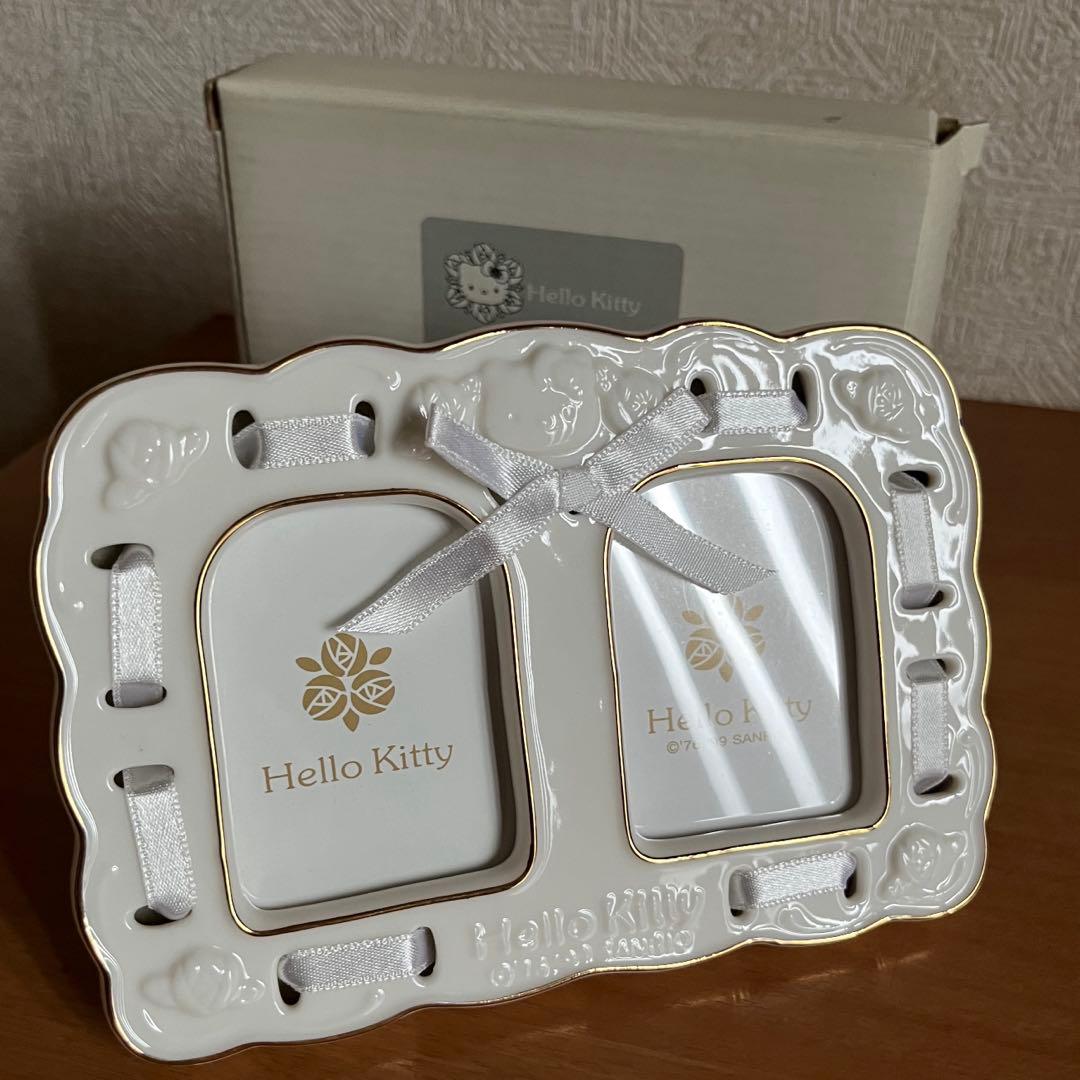 ハローキティ　フォトフレーム　1999年製　陶器