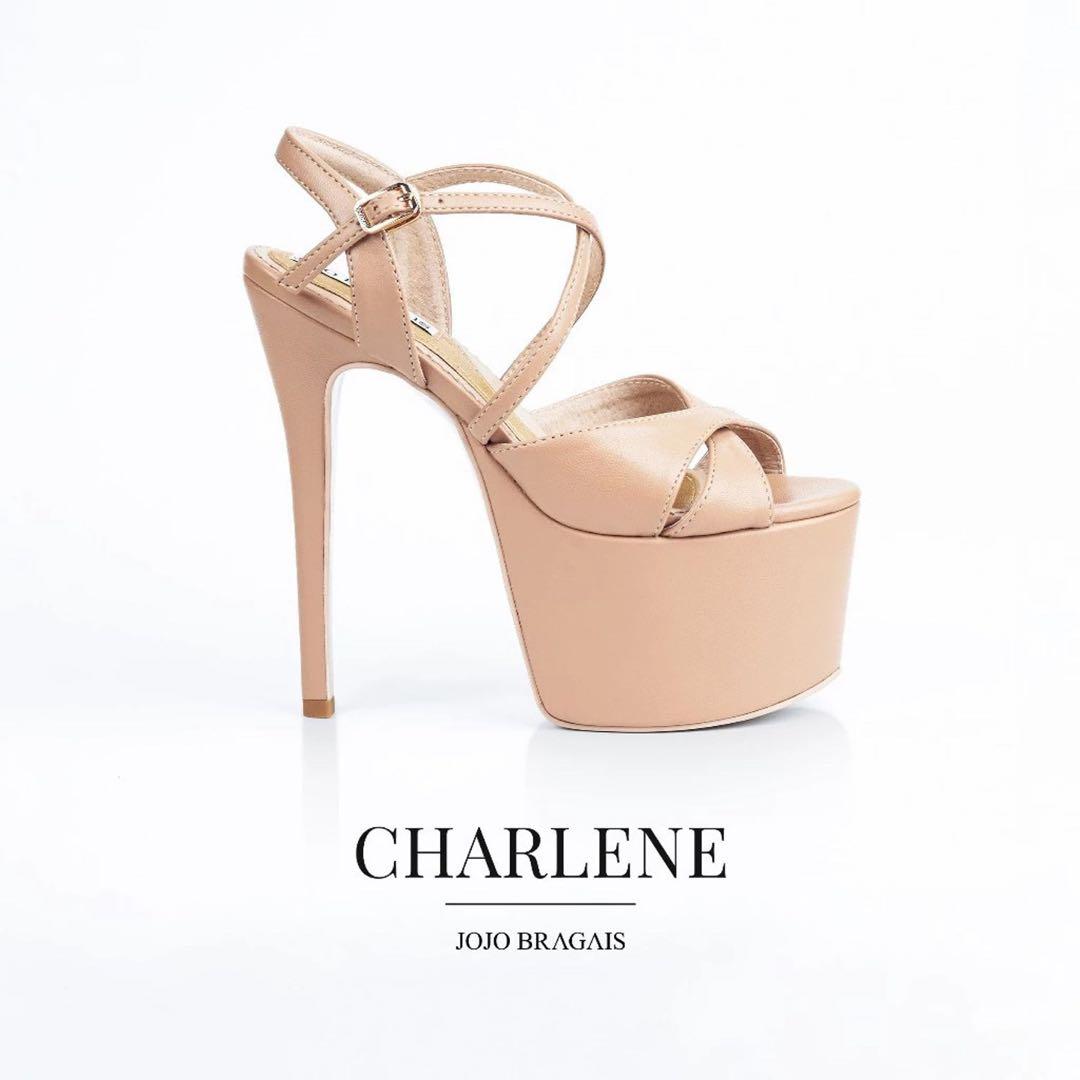 【美品】JOJO BRAGAIS ヒール 脚長効果 エレガント 入手困難