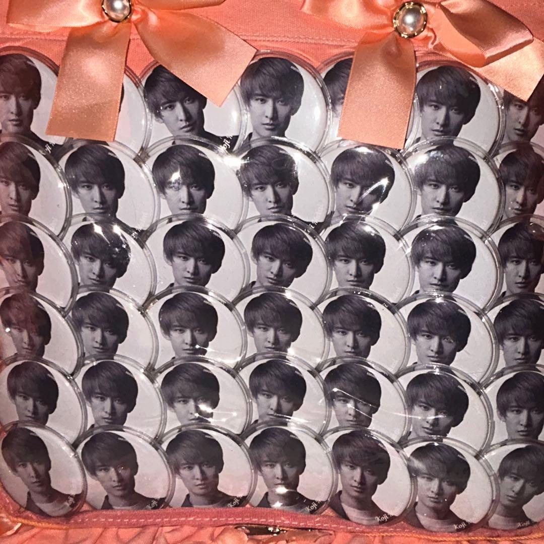 Man 向井康二 缶バッジ 42個 痛バッグ