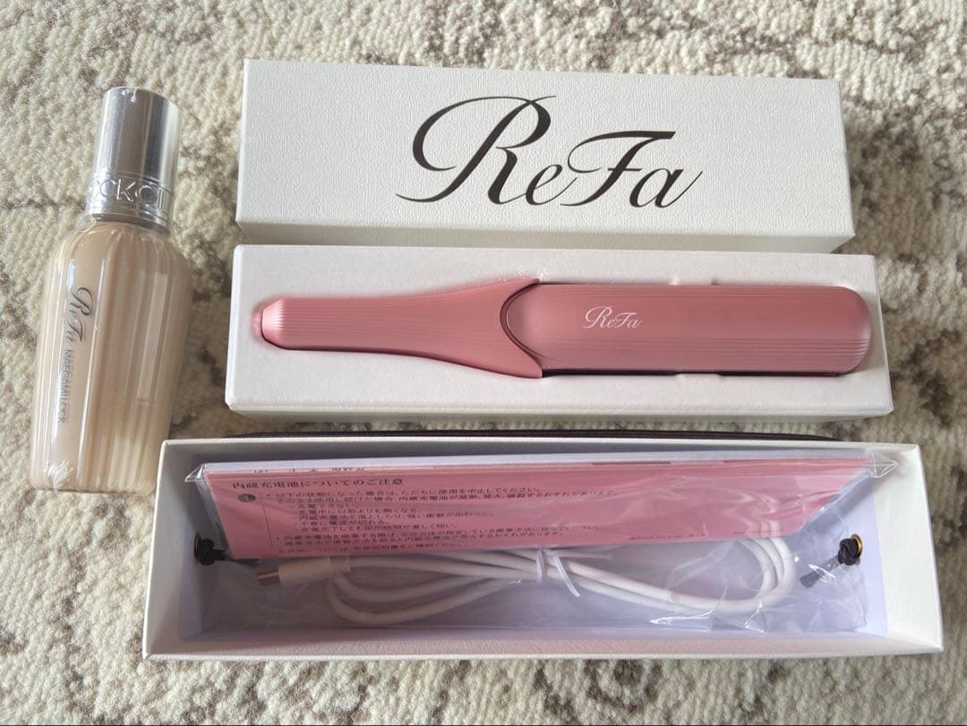 ReFa リファフィンガーアイロンST，マエガミロック