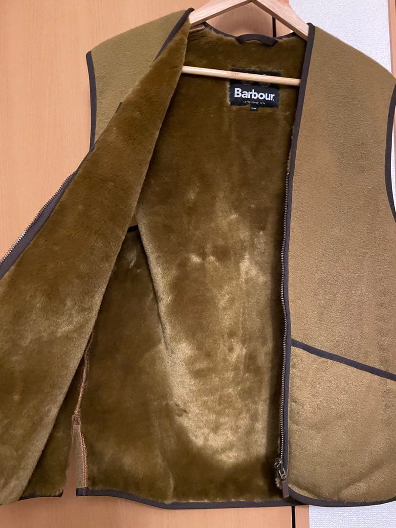 Barbour フリースベスト 40