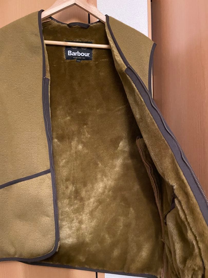 Barbour フリースベスト 40