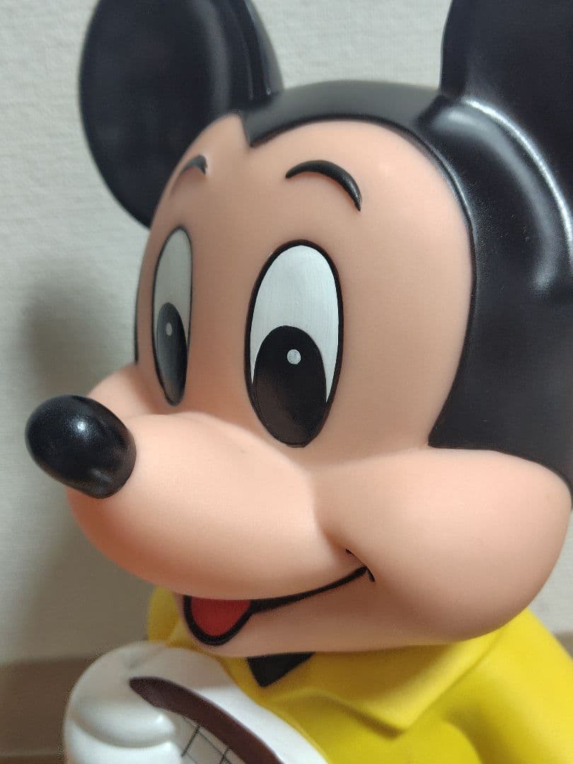 三菱銀行　ミッキーマウス　貯金箱　新品未使用　特大　ディズニー