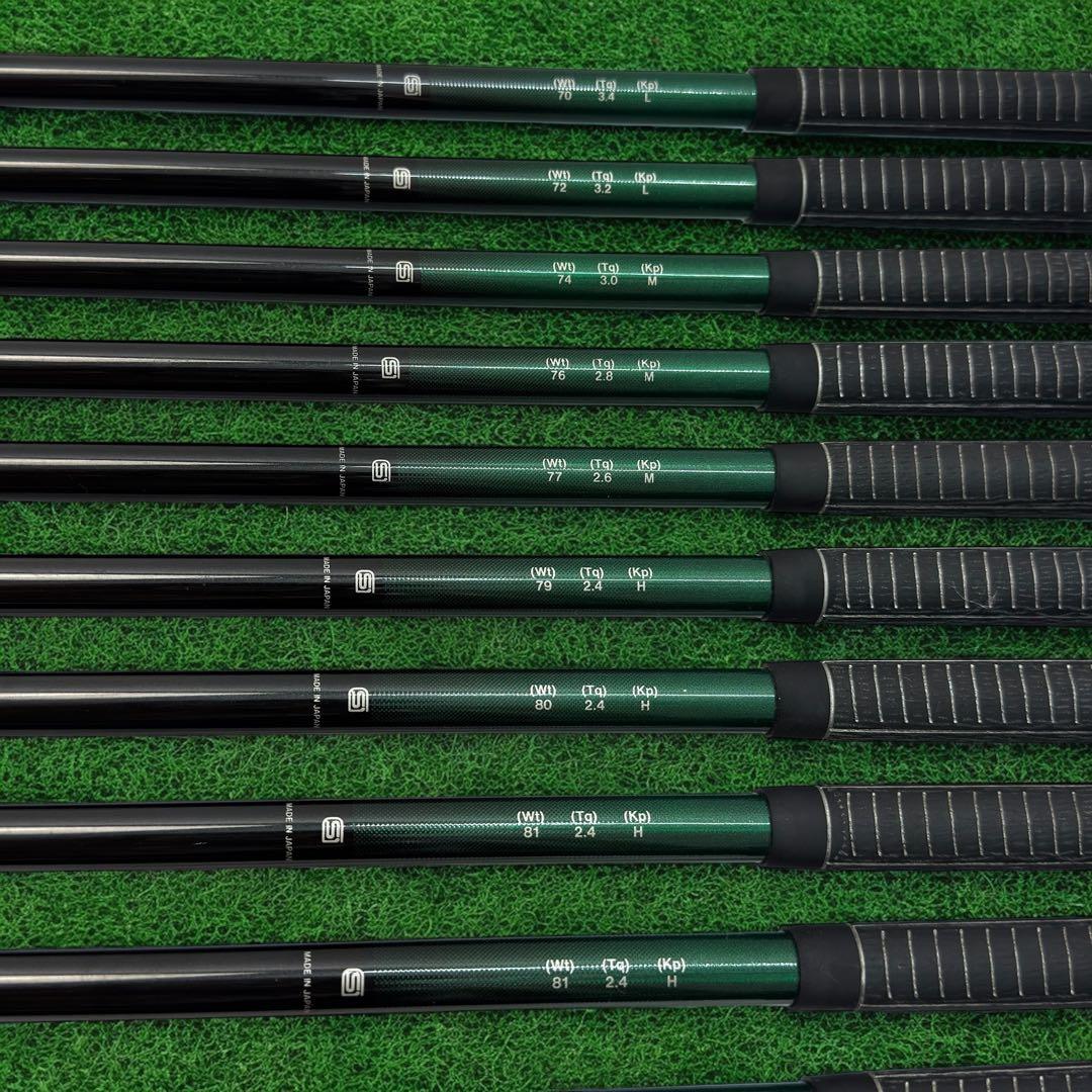 美品 名器 プロギア データ811 10本 アイアンセット 右打ち