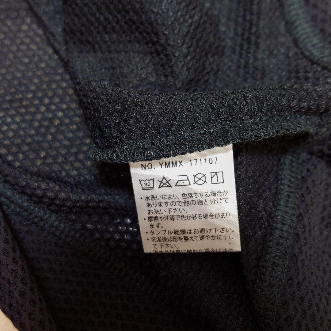 新品 MUTA メッシュジップパーカー ブラック