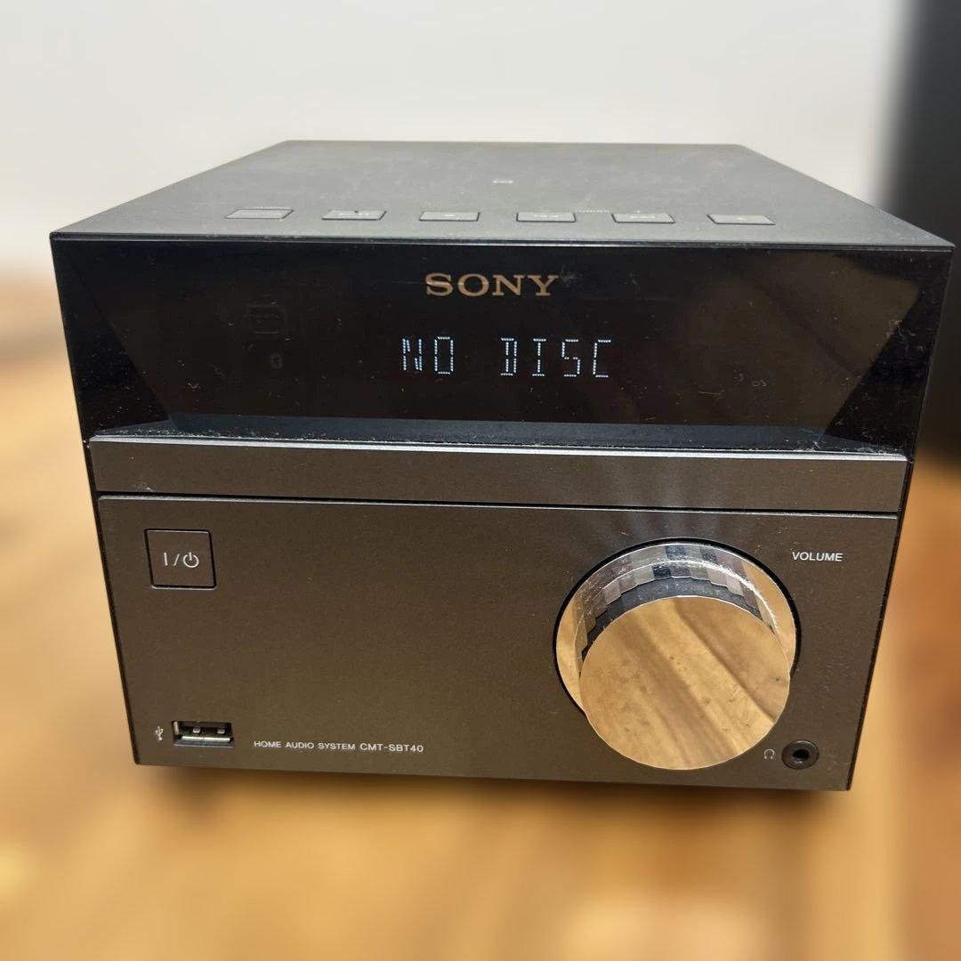 SONY CMT-SBT40 CDコンポ リモコン付き