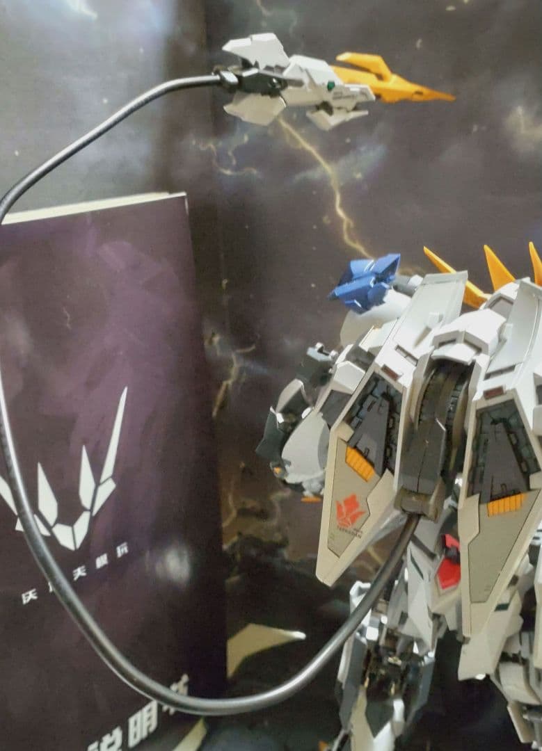 海外製プラモデル 1/100 WOLF MODEL　狼王(巣組完成品)