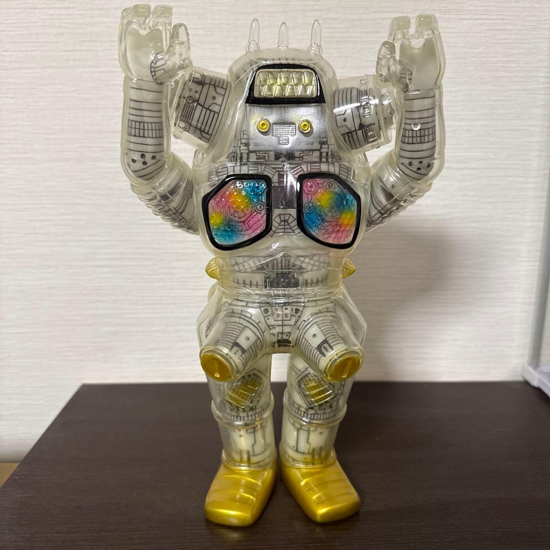 F*O様 マルサン　キングジョー　450 クリア畜光　ソフビ