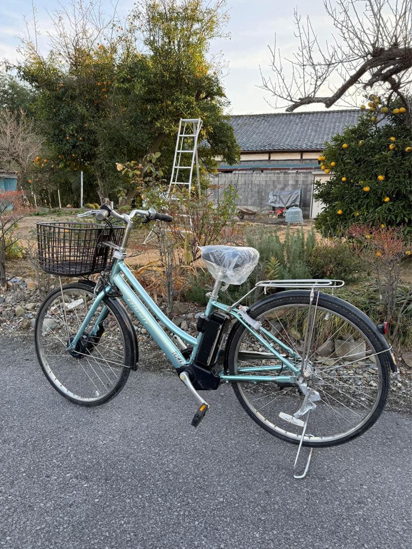 RIDER RACE 電動アシスト自転車 水色