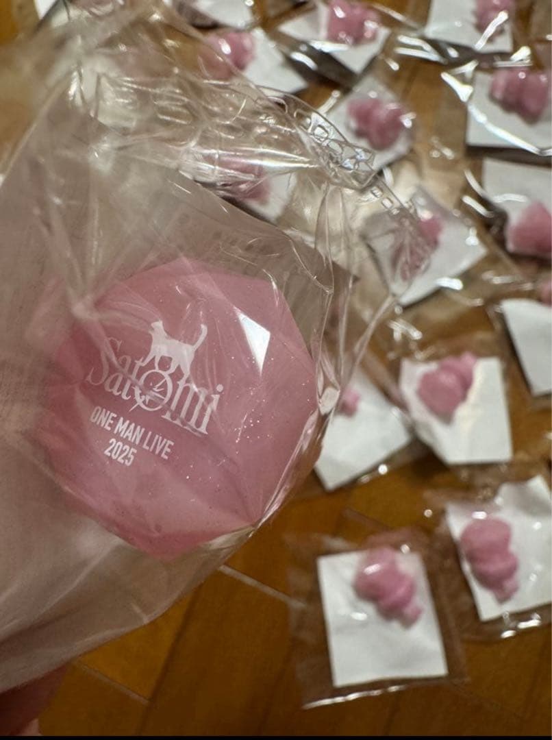 S.　　サトミ ONE MAN LIVE 2025 グッズ ピンク