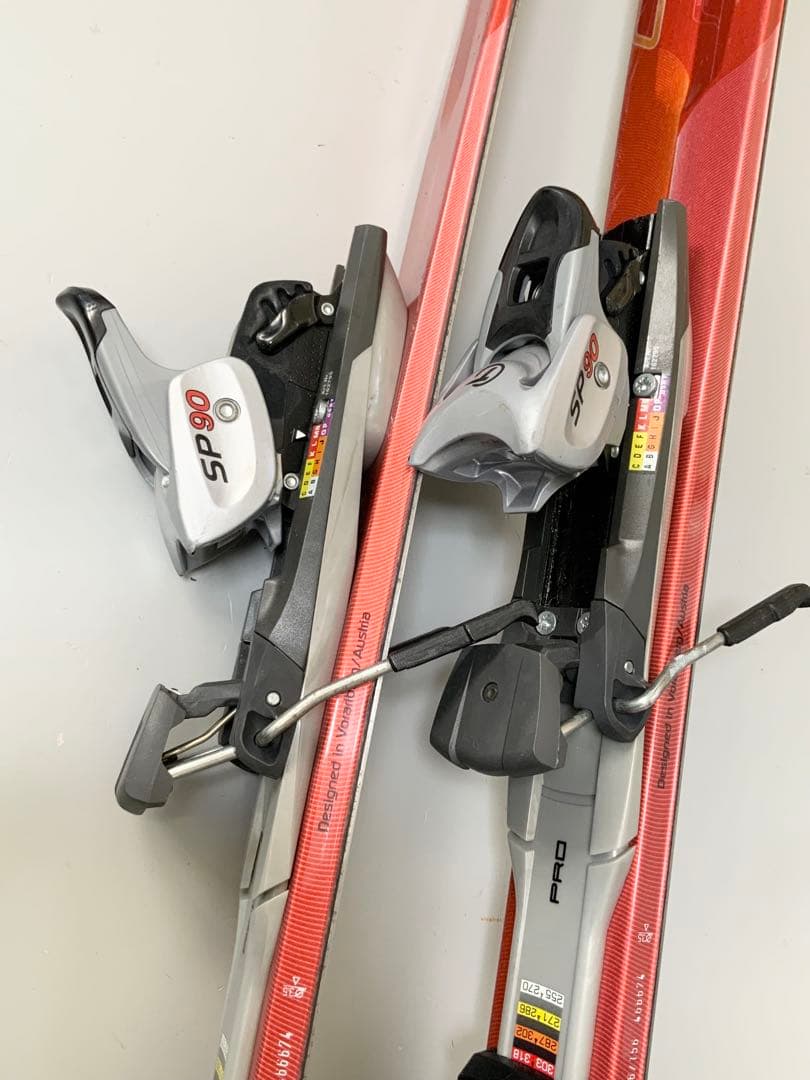 カービングスキー 4点セット　HEAD 板156cm／靴27.5cm