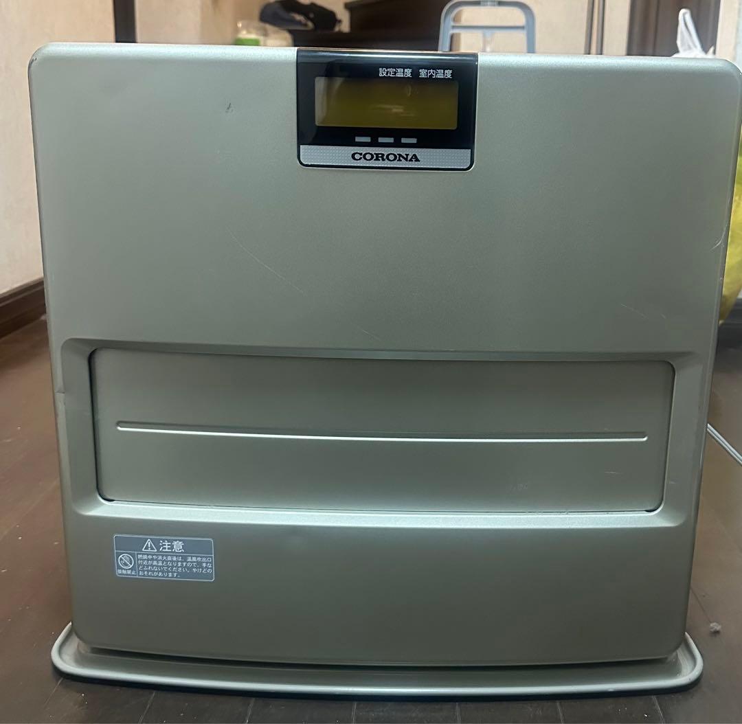 15畳コロナ石油ファンヒーターホワイトFH-EX5710E7