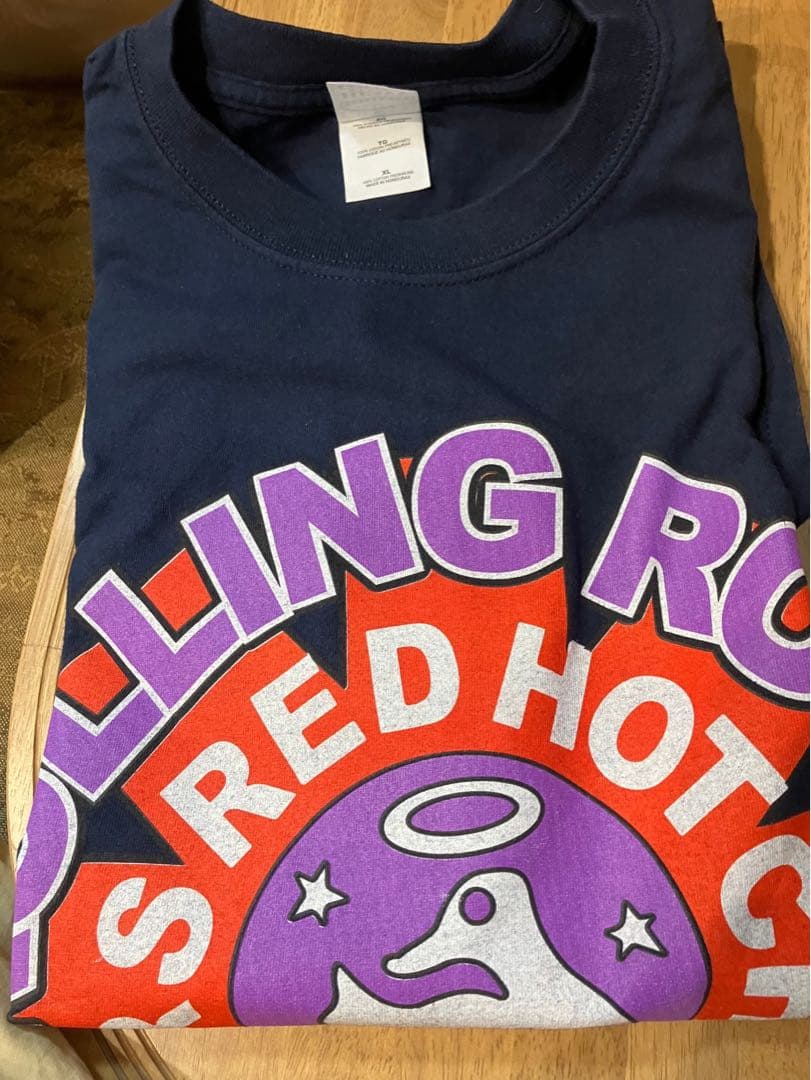 Red Hot Chili Peppers Tシャツ ネイビー