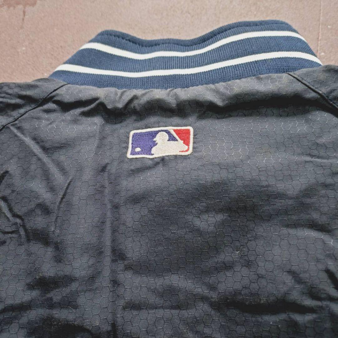 MLB ヤンキース 90s 総刺繍 スタジャン　ネイビー