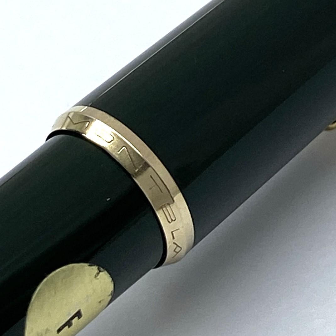 ビンテージ MONTBLANC No32 14K 万年筆 グリーン 極美