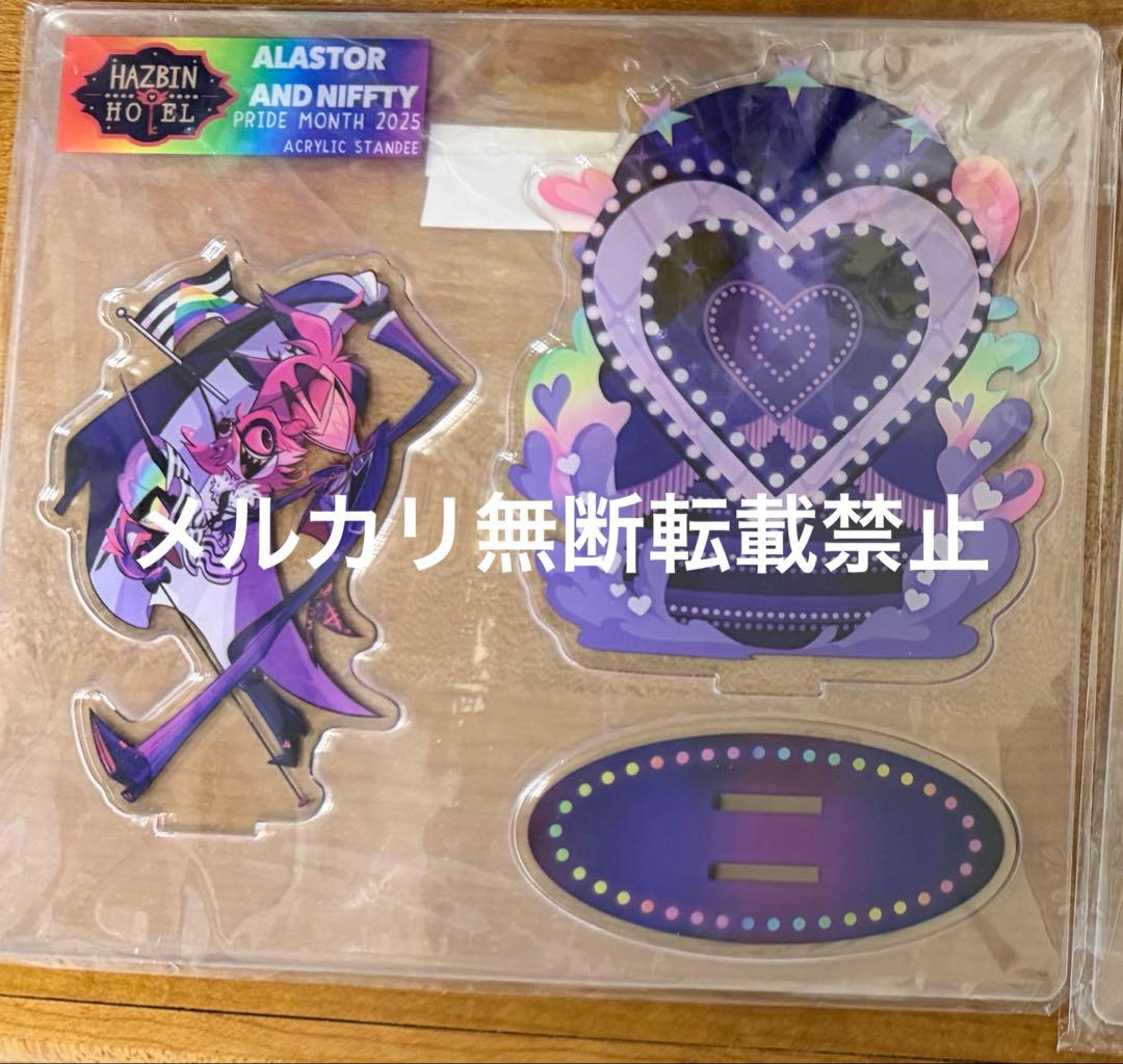 ハズビンホテル アラスター パイロット版 ネオン アクリルスタンド