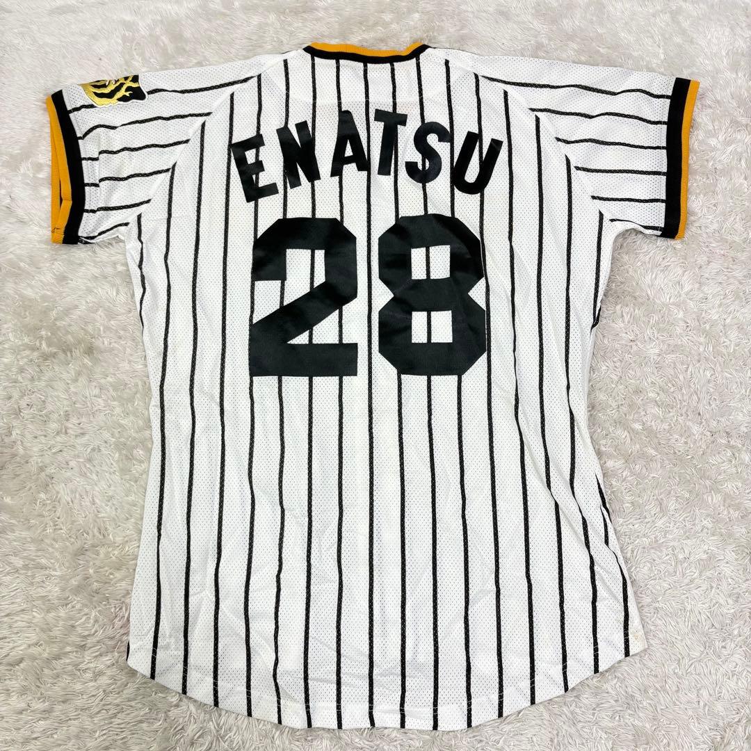 阪神タイガース 江夏豊 背番号28 復刻レプリカ ユニフォーム LL タグ付き