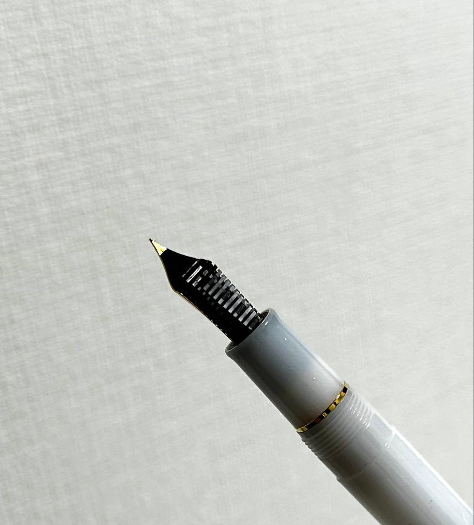 【美品】セーラー 万年筆 四季織 雪月空葉 EF