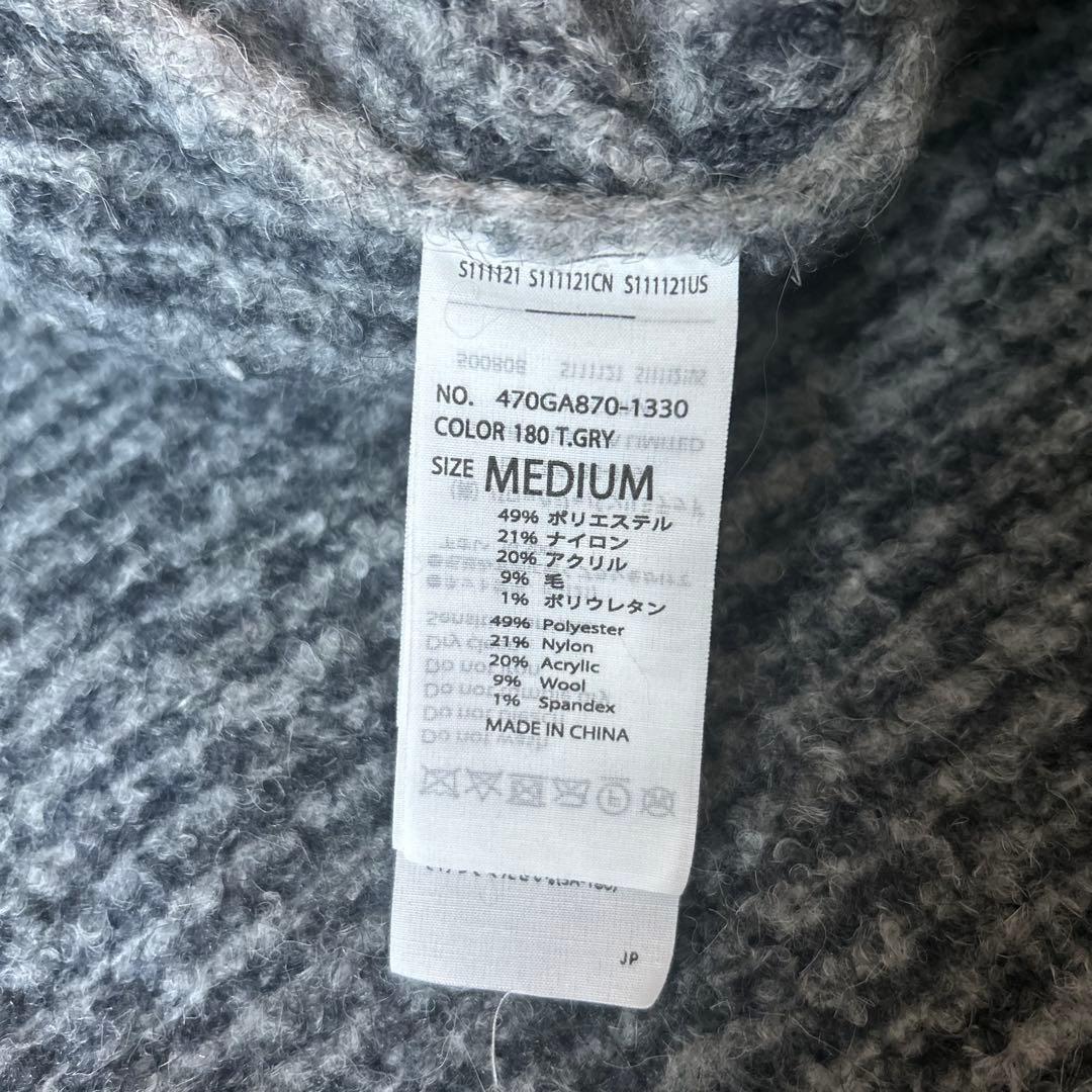 ナゴンスタンス nagonstans シャギーニットカーディガン