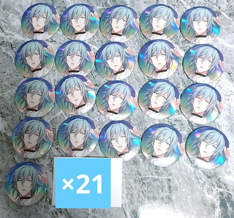 アイナナ　シャフユニ　四葉環　グリーンバブル　缶バッジ