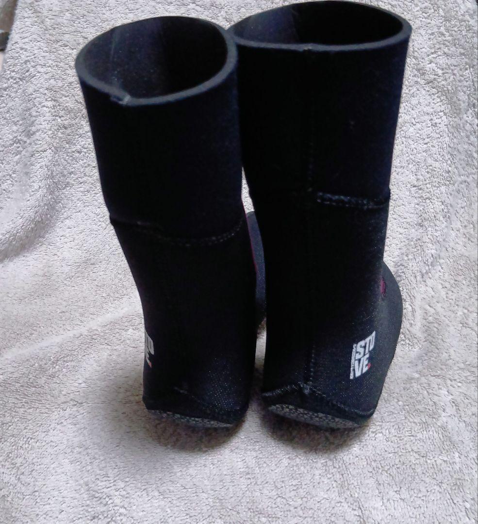 サーフエイト 85F1ST3 2.5mm ストーブライトソックスTFB起毛М美品