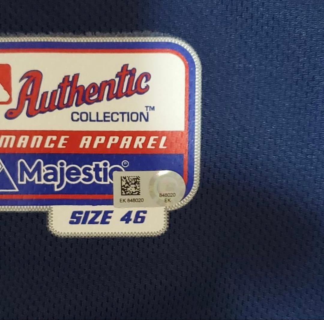 【2月SALE】MLB実使用　ウェズリー・ライト球団支給ユニホーム　レイズ