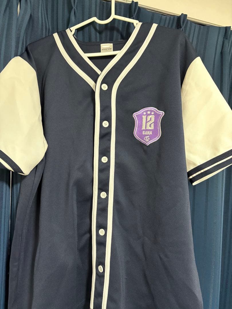 TWICE READY TO BE サナ ユニフォーム ベースボールシャツ