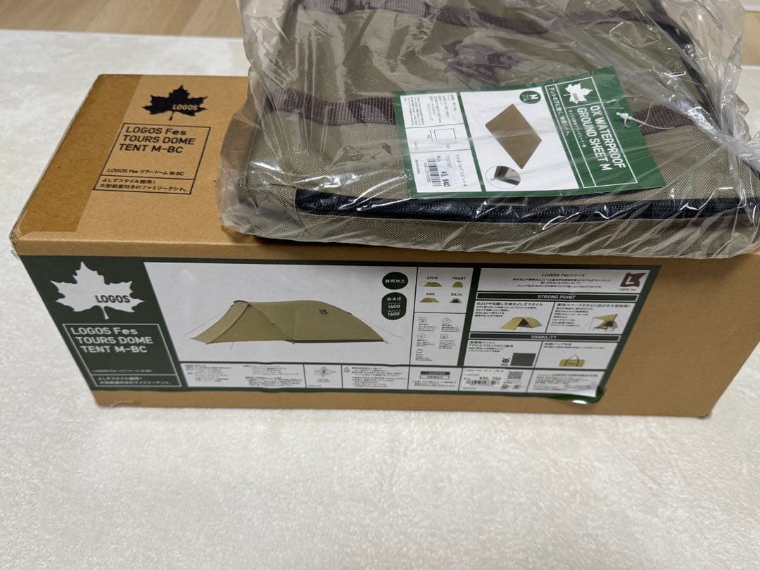 LOGOS Fes Tours Dome Tent M-BC (シート付き)
