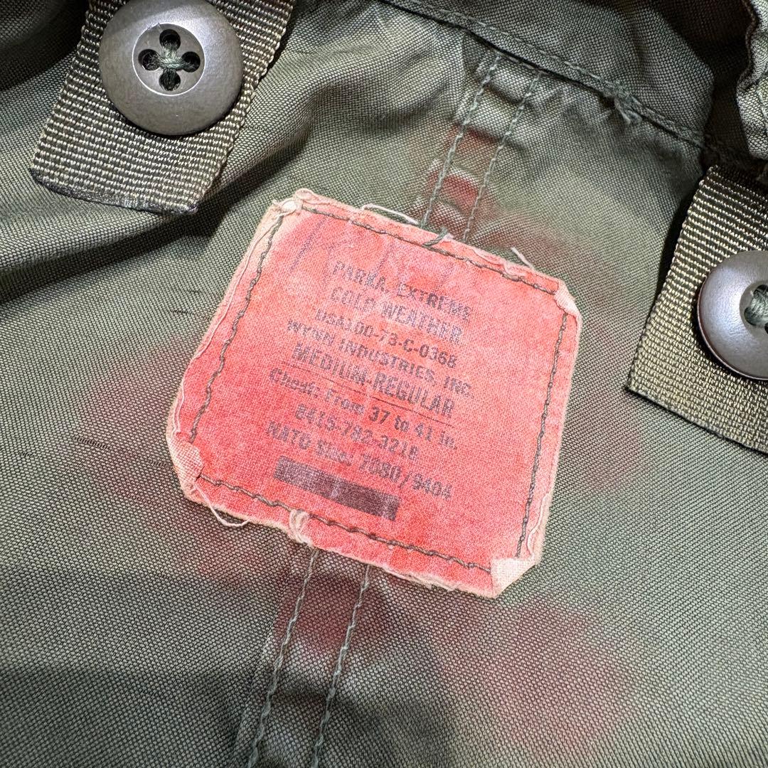 70s 米軍 US ARMY M-65 フィッシュテール モッズコート M65