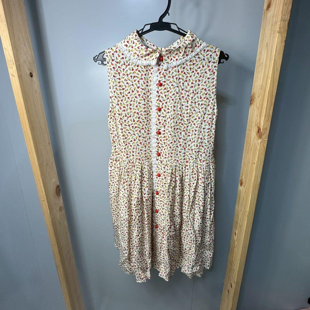 ミュウミュウ　MIU MIU 小花柄　ノースリーブ　ワンピース