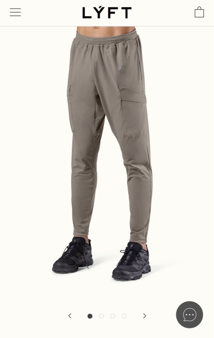 ウォーキング・ランニングウェア lyft STRETCH POCKET TAPERED PANTS V.2