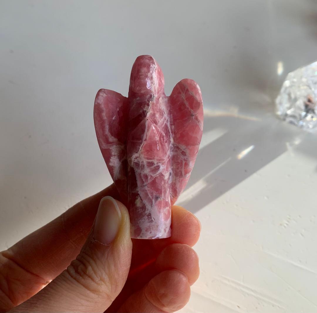 【希少】ロードクロサイト (インカローズ) 天使