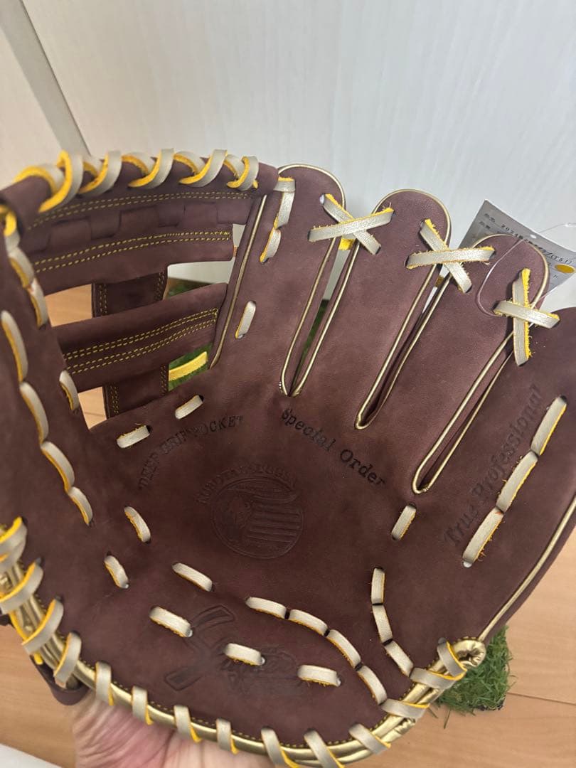 中野モデル　T51 オールスター使用　久保田スラッガー　内野手　スウェード