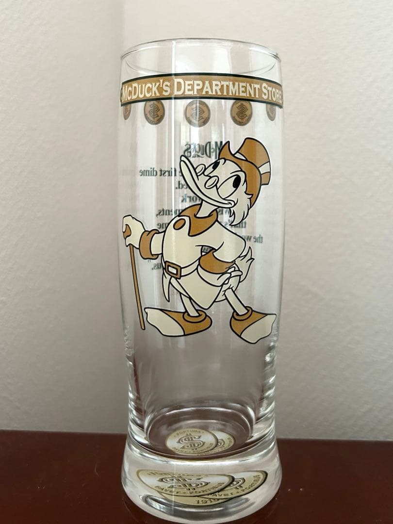 スクルージマクダック タンブラー グラス