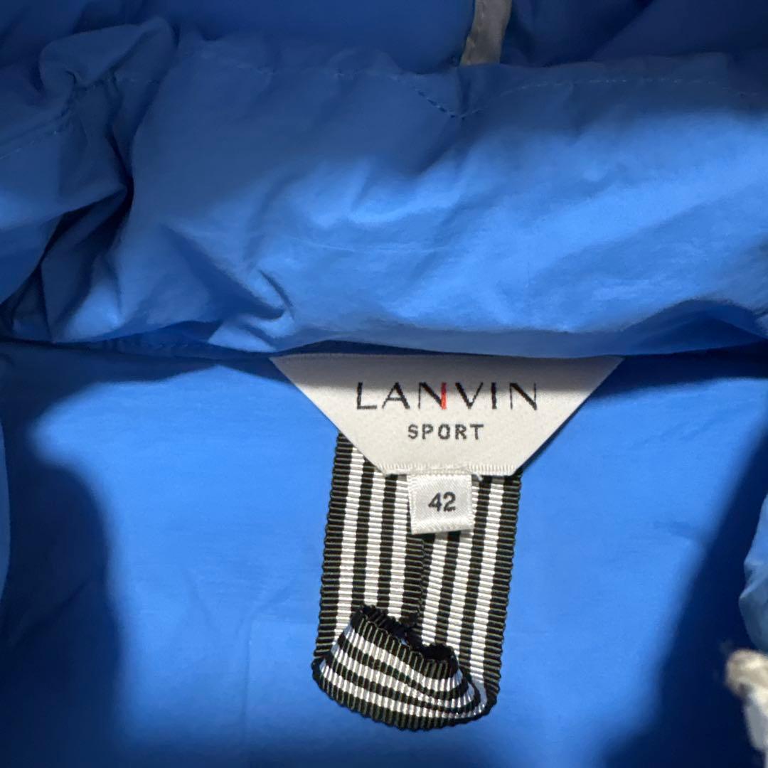 ランバンスポールキルティングフードジャケット，スカートセットアップ42サイズ