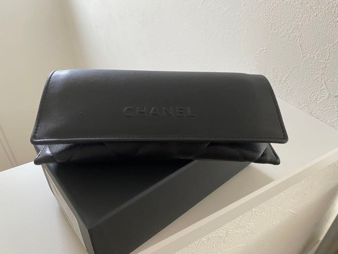 CHANEL 新品 サングラス ミラー 未使用 ケース付　べっ甲