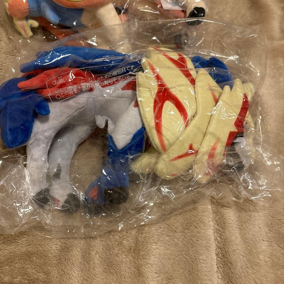ポケモンセンター　ザシアン　ザマゼンダ　ぬいぐるみ