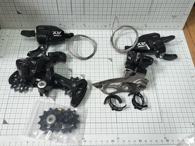 L-TWOO AX MTB 3x11 左右シフター 前後ディレイラー セット