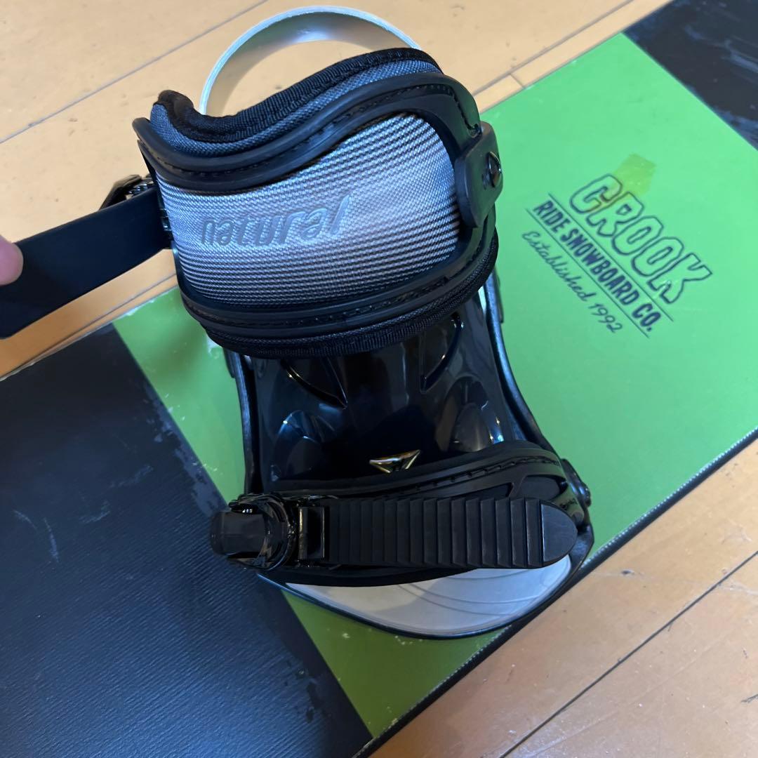 ライド　スノーボード　ビンディング付き　問題なく使えます