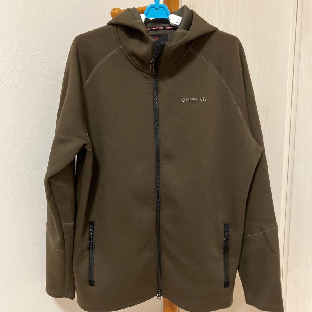 【美品】BRIEFING GOLF WARM 3D LOGO PARKA L