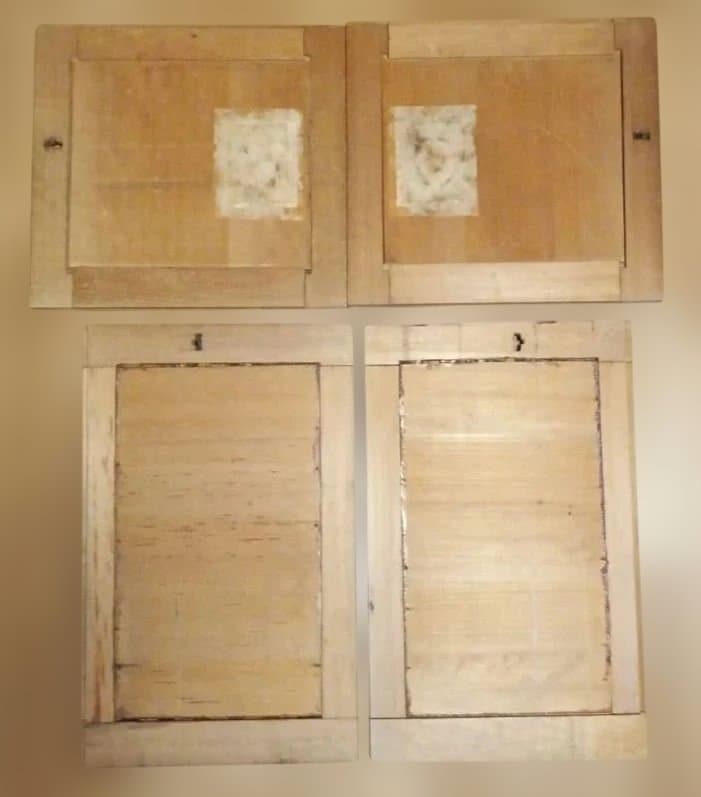 箪笥　立派な大正時代の帳場箪笥　榎木と杉　キャビネット 　鍵付き