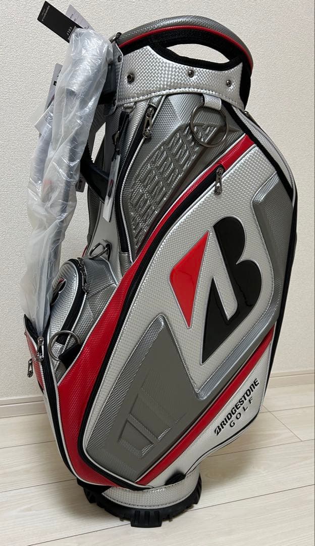 ブリヂストン キャディバッグ CBG2501 シルバー